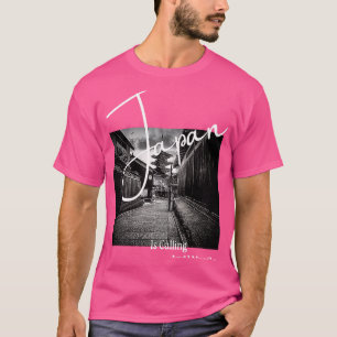 Camiseta O Japão está chamando e eu preciso ir para a foto