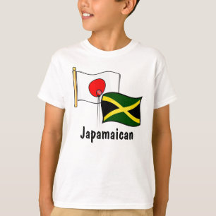 Camiseta O japonês jamaicano caçoa t-shirt