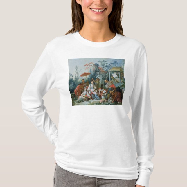 Camiseta O jardim chinês, c.1742 (Frente)