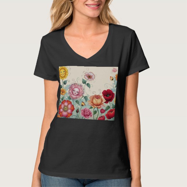 Camiseta O Jardim de Chattering (Frente)