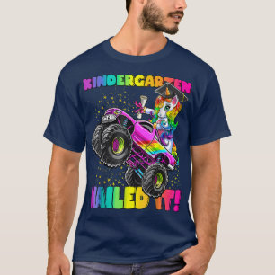 Camiseta O Jardim De Infância Arruinou O Monstro Do Unicórn