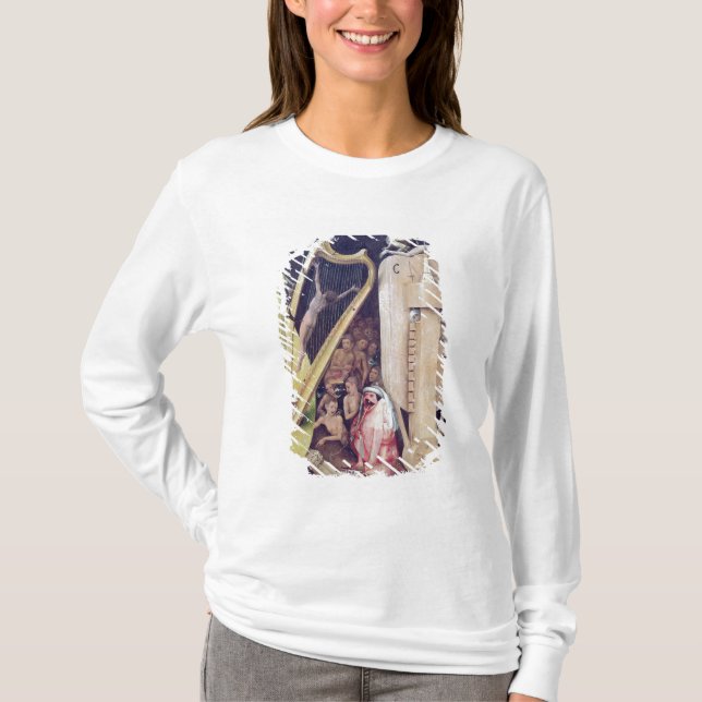 Camiseta O jardim de prazeres terrestres (Frente)