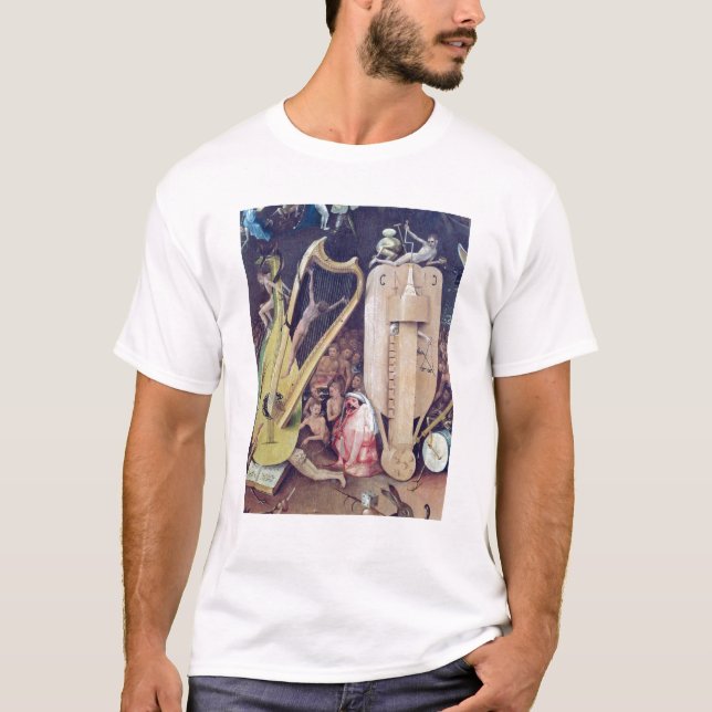 Camiseta O jardim de prazeres terrestres (Frente)