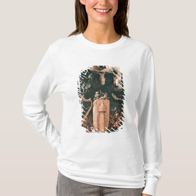 Camiseta O jardim de prazeres terrestres (Frente)