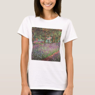 Camiseta O Jardim do Artista em Giverny por Claude Monet