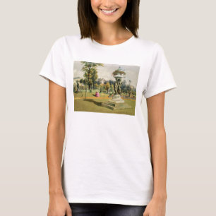 Camiseta O jardim do terraço, abadia de Woburn