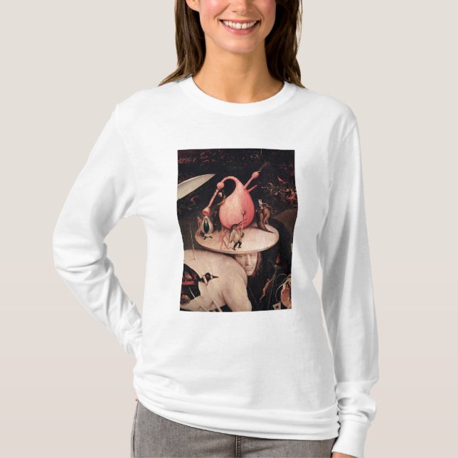 Camiseta O jardim dos prazeres terrestres 2 (Frente)