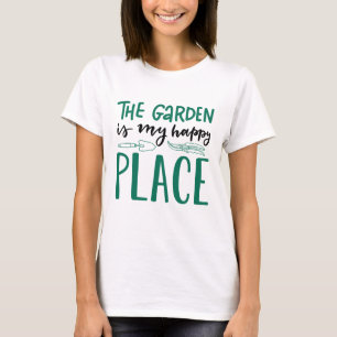 Camiseta O Jardim É Meu Lugar Feliz