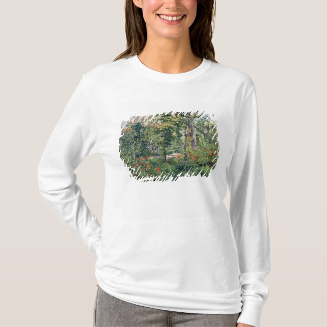 Camiseta O jardim em Bellevue, 1880 (Frente)