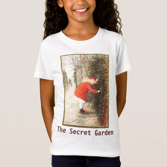 Camiseta O jardim secreto (Frente)