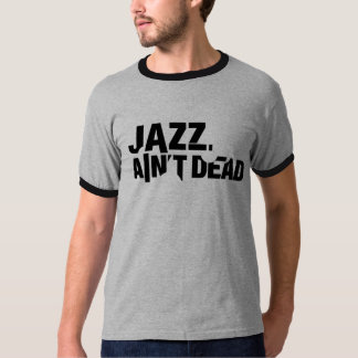Camiseta O JAZZ NÃO É letras INOPERANTES do t-shirt