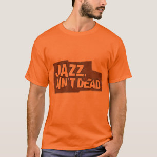 Camiseta O JAZZ NÃO É t-shirt unisex do logotipo INOPERAN