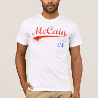 Camiseta O jérsei de McCain denominou o t-shirt