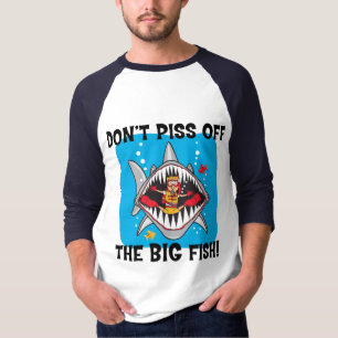 Camiseta O jérsei dos homens engraçados do mergulho