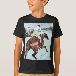 Camiseta O Jockey desenho de Henri de Toulouse-Lautrec