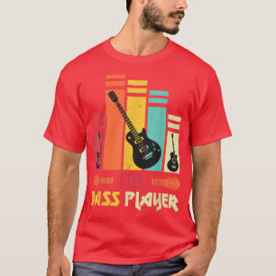 Camiseta O Jogador De Bass Musical Dotou Violão