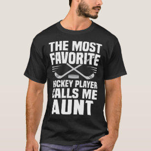 Camiseta O Jogador De Hockey Mais Favorito Me Chama De Fath