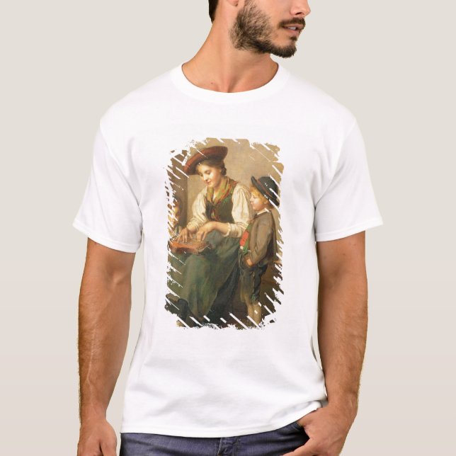 Camiseta O jogador do Zither (Frente)