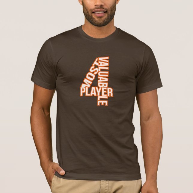 Camiseta O jogador o mais valioso de Cleveland (Frente)