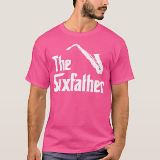 Camiseta O jogador sax sax sax saxofone saxofone saxo saxo