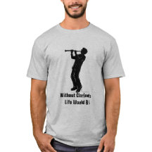 O jogador Silhoutte do clarinete, vida bflat