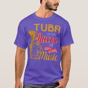 Camiseta O Jogador Tuba É Bacon Da Música