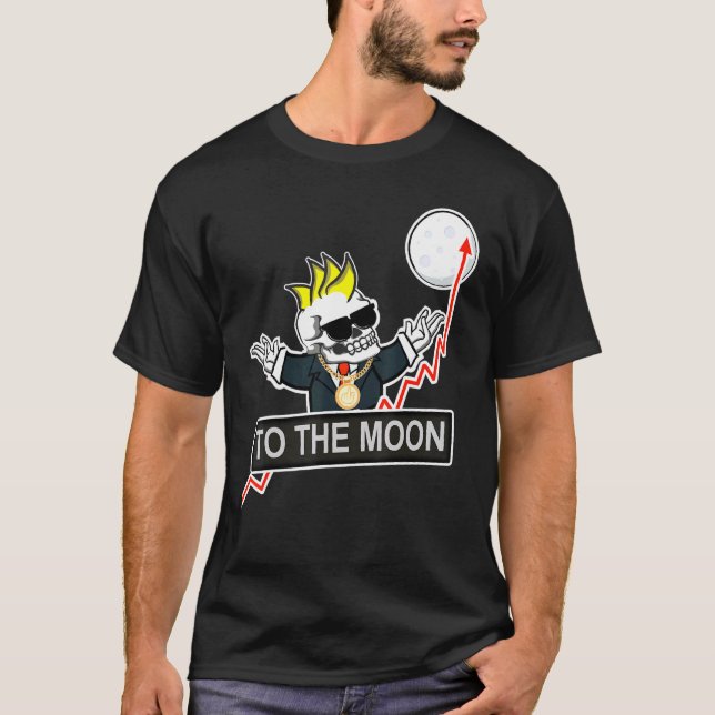 Camiseta O Jogo Choneia Para O Comerciante Da Lua Aktien Ws (Frente)