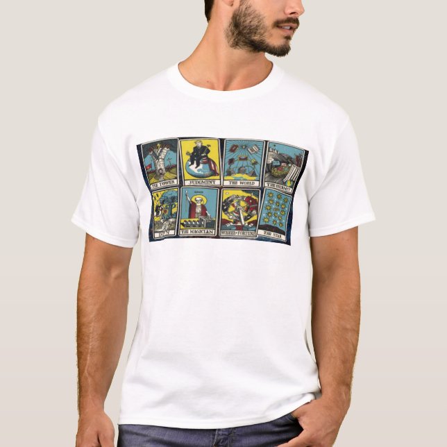 CAMISETA O JOGO DE CARTAS DE ILLUMINATI (Frente)