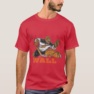 Camiseta O Jogo de Hockey da WALL Goalie Goaltender Salva