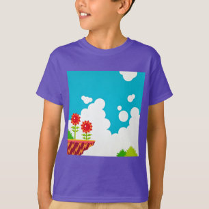 Camiseta O jogo de vídeo de 8 bits retro inspirou o t-shir