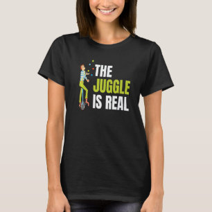Camiseta O Jogo É Real Para Todos Os Entusiastas Do Circo