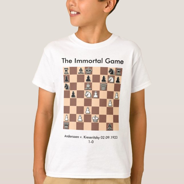 Camiseta O jogo imortal caçoa o t-shirt (Frente)