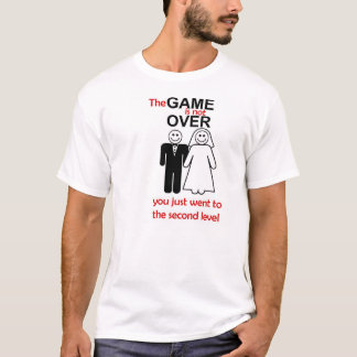 Camiseta o jogo não está sobre t-shirt