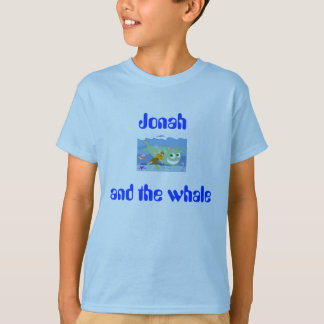 Camiseta o Jonah das crianças e o T da baleia