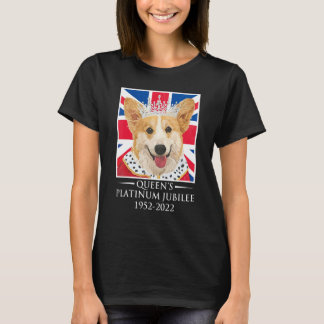 Camiseta O Jubileu Platinum 2022 britânico Monarch Quee