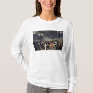 Camiseta O juramento do campo de ténis, o 20 de junho de