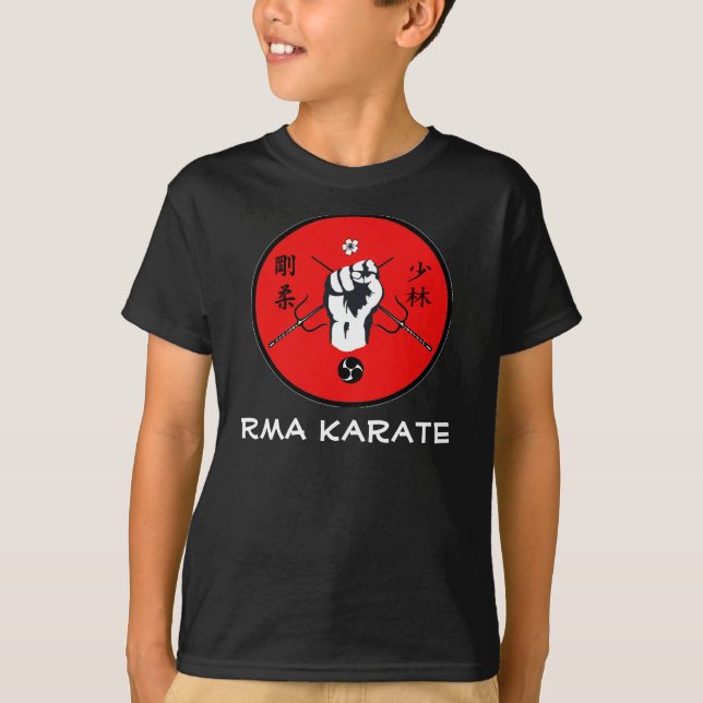 Camiseta O karaté de RMA caçoa o Tshirt (Frente)