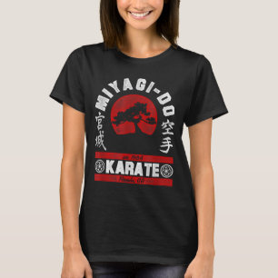 Camiseta O Karate Kid Miyagi-Do Árvore Arqueada Filme Retro