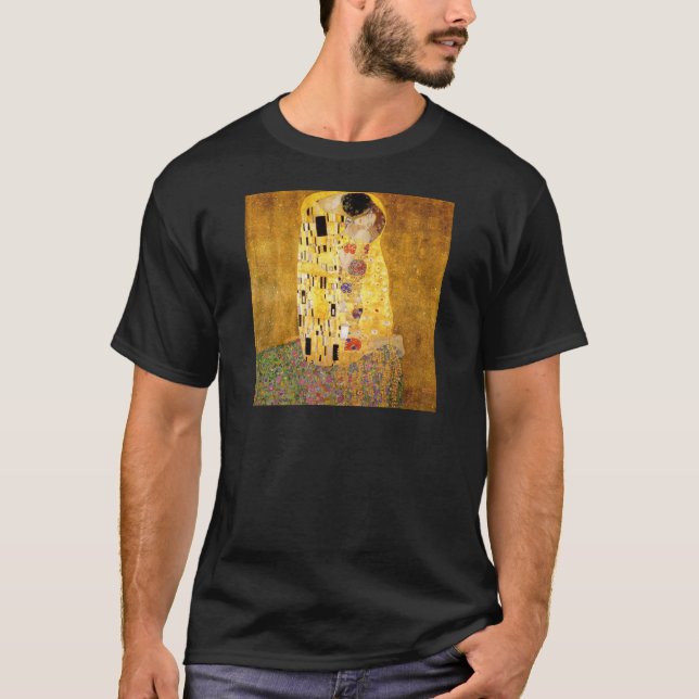 Camiseta O Kiss Gustav Klimt (Frente)