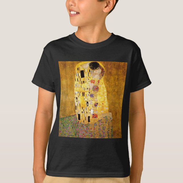 Camiseta O Kiss Gustav Klimt (Frente)