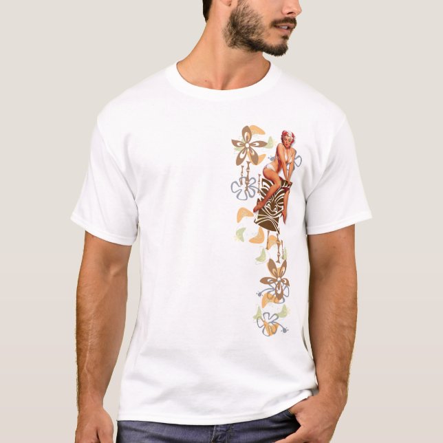 Camiseta O kitsch Bitsch: A deusa de Tiki (Frente)