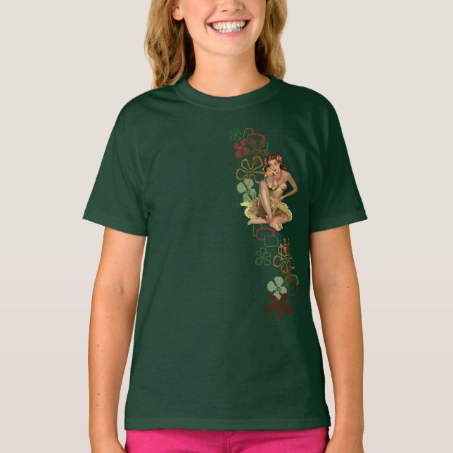 Camiseta O kitsch BItsch: Quadris de Hula! (Frente)