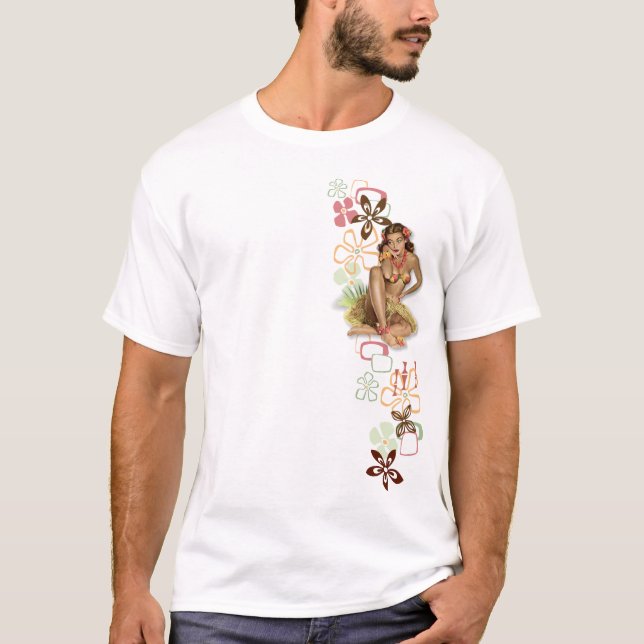 Camiseta O kitsch BItsch: Quadris de Hula! (Frente)