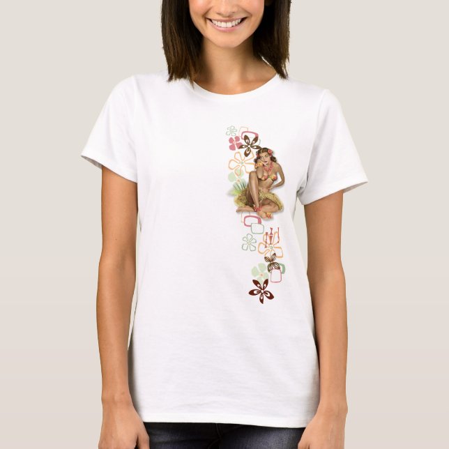 Camiseta O kitsch BItsch: Quadris de Hula! (Frente)