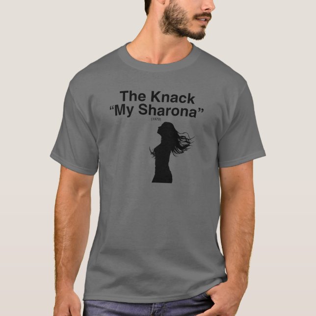 Camiseta O Knack "My Sharona" 1970 Rock Sensation (Frente)