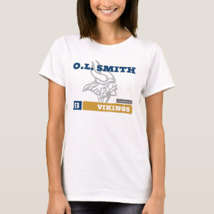 Camiseta O.L. Smith Vikings Senhoras Feteadas LS Tee