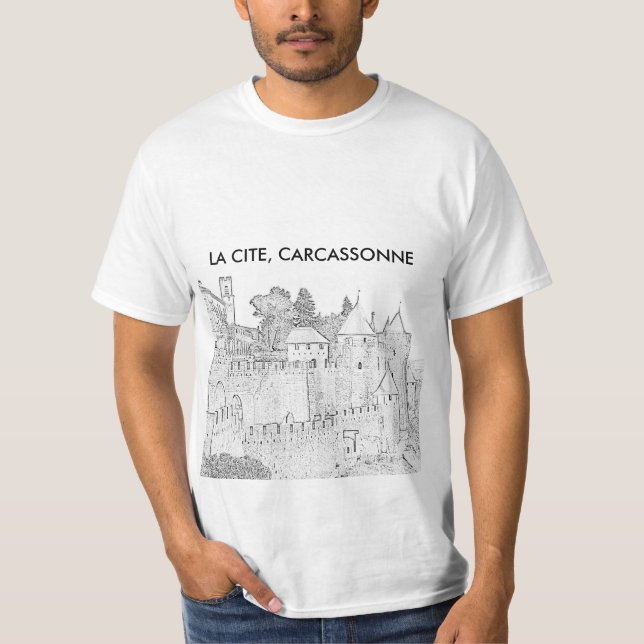 Camiseta O La menciona, Carcassonne (Frente)