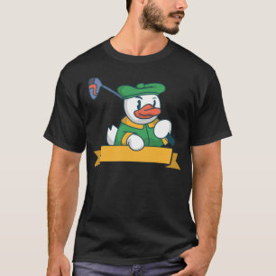 Camiseta O laboratório de banners de golfistas, pato para