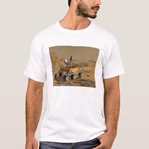 Camiseta O laboratório de ciência de Marte viaja perto de