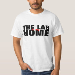 Camiseta O laboratório é meu t-shirt Home